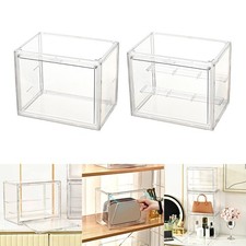 Vitrine transparente pour
