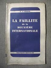 V. I. Lénine LA FAILLITE DE