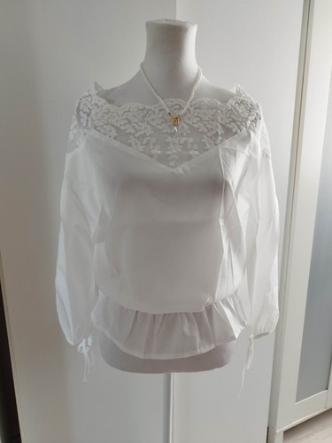 Blouse fine blanche avec - fine,