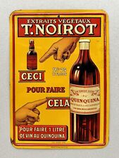 T. NOIROT extract: embossed lithographed sheet metal. Ca 1930 / Very Nice Condition.