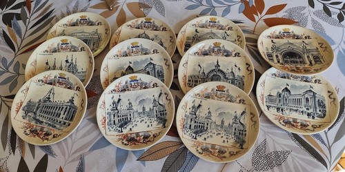 Lot assiettes lentille - 11,