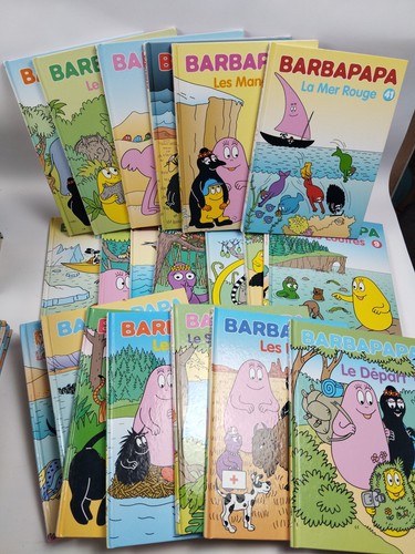Lot livres barbapapa tf1 - lot,