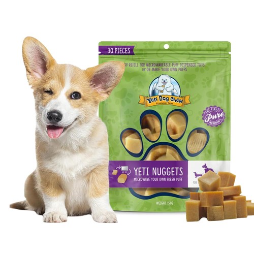 Yeti dog chew - yeti, puff