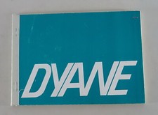 Owners Manual/Manual Citroen Dyane 09/1971