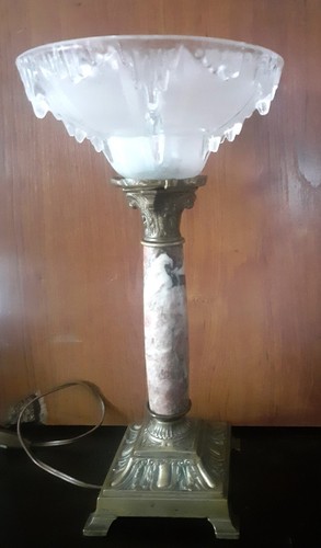Lampe colonne 1930 chapiteau - 1930,