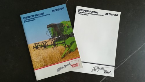 Prospectus moissonneuses deutz - prospectus,