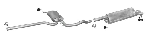 Pot échappement pour - d'échappement, vw
