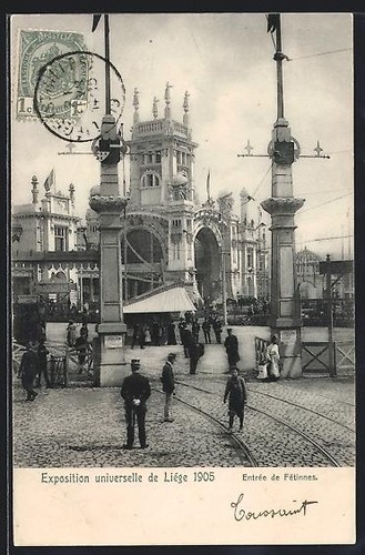 Carte postale liège - carte,