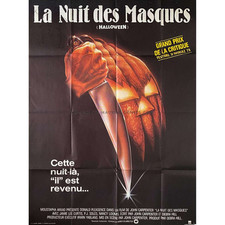 HALLOWEEN LA NUIT DES MASQUES Affiche de film  - 120x160 cm. - 1978 - Jamie Lee 