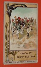 CHROME 1910-1914 CHOCOLATE GUERIN-BOUTRON HANDGUNS BAYONET LEBEL