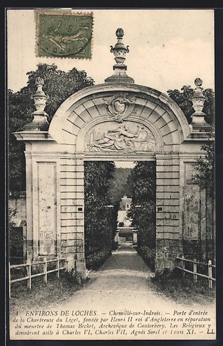 Cpa chemillé sur - cpa, chemillé-sur-indrois