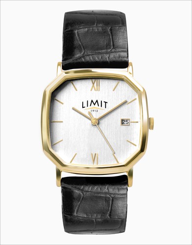 Montre analogique octogonale