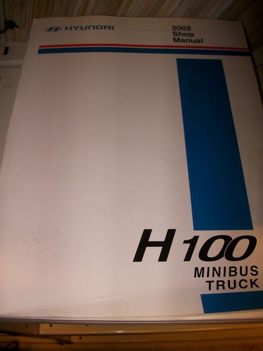 Hyundai h100 2002 shop - 2002, :
