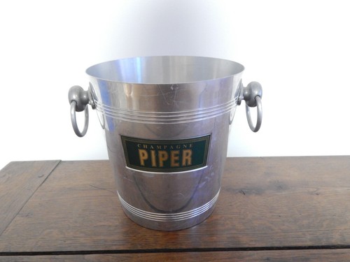 Ancien seau champagne piper - ancien,