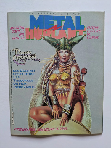 Métal hurlant 1983 - métal,