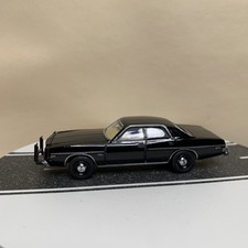 Greenlight Hot Pursuit 1978 Dodge Monaco Unmarked Police Car Black 1:64 Scale NM