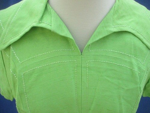 Robe ancienne verte - n°58,