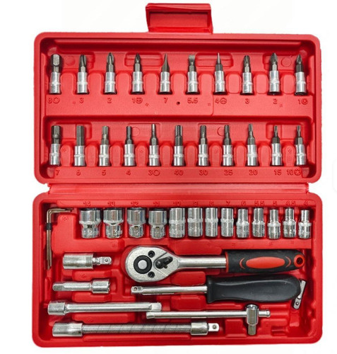 Coffret clé cliquet - cliquet, +