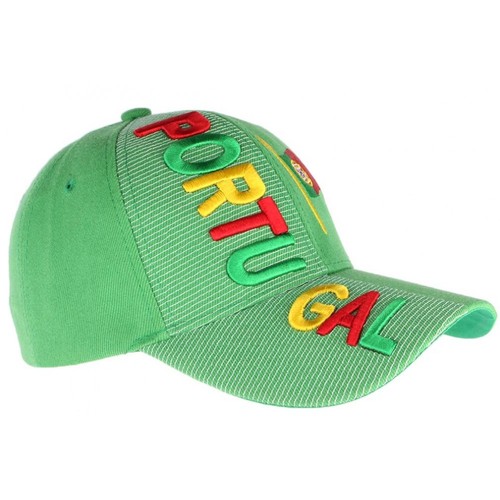 Casquette portugal verte jaune - casquette,