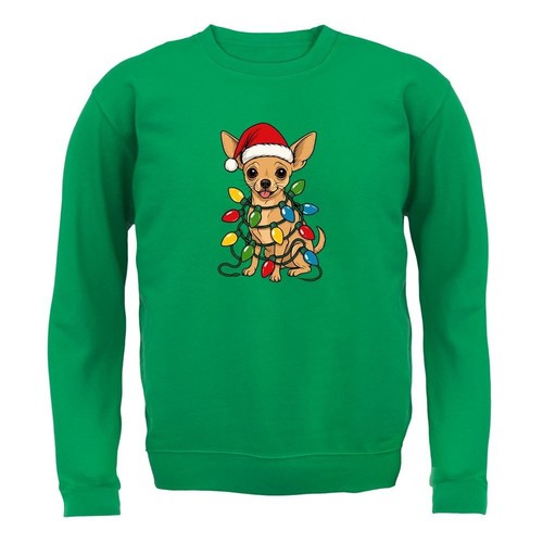 Chihuahua noël lumières - noël,