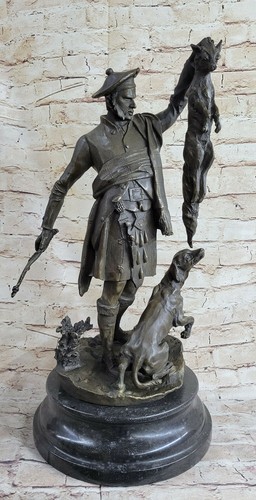Sculpture unique chien de - unique,
