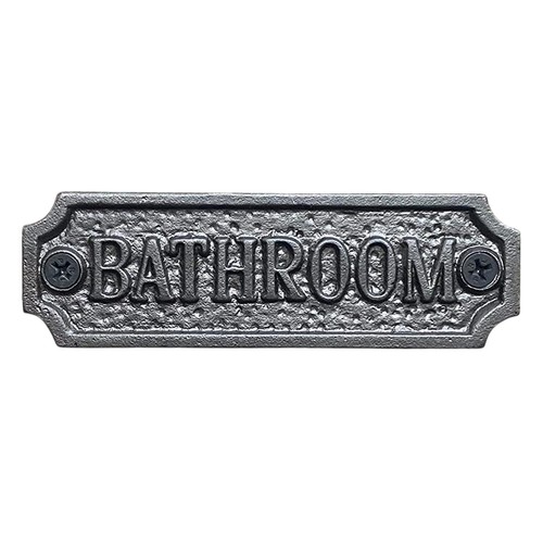 Plaque porte salle bain - plaque, de