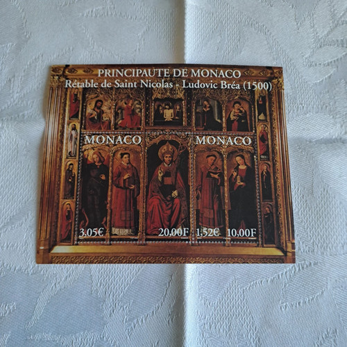 Monaco bloc retable - n°84, –