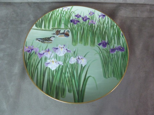 Belle assiette porcelaine - belle, en