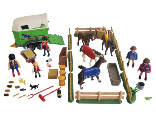 Playmobil grand lot equitation - playmobil,