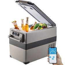 VEVOR Réfrigérateur Portable 45 L Glacière Électrique de Voiture Silencieux 60W