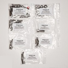 SUZUKI TS 400 APACHE 1972-1977 Kit n°1 vis BTR inox moteur TS400