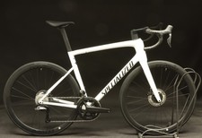 2025 Specialized Tarmac SL8 Expert Ultergra Di2 12s Bike 58cm White Floor Demo