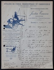 Billhead Facture 1926 LAUZERTE