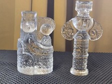 Rosenthal Björn Wiinblad Madonna & Child, Glass Angel Candle Holder