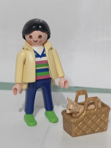 Playmobil figurine fille femme - fille,