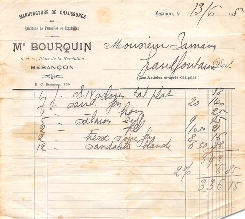 1923 manufacture shoes - 1923,