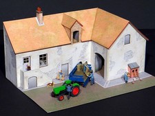 Façade Ferme avec Grange