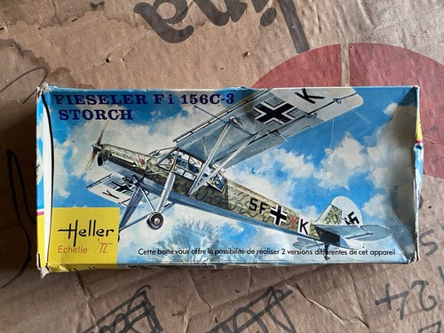 Maquette heller fieseler - maquette,