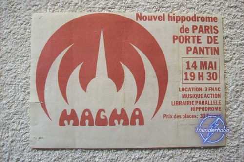 Magma ticket concert - -,