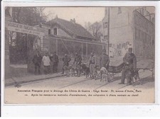 PARIS: association française pour le dressage des chiens de guerre, attelage