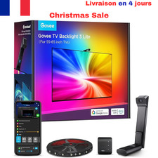 Govee TV Backlight 3 Lite: Réglage Fisheye et Synchronisation pour 55-65 pouces