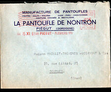 PIEGUT / PLUVIERS (24) SLIPPERS FACTORY "THE SLIPPER OF NONTRON" in 1961