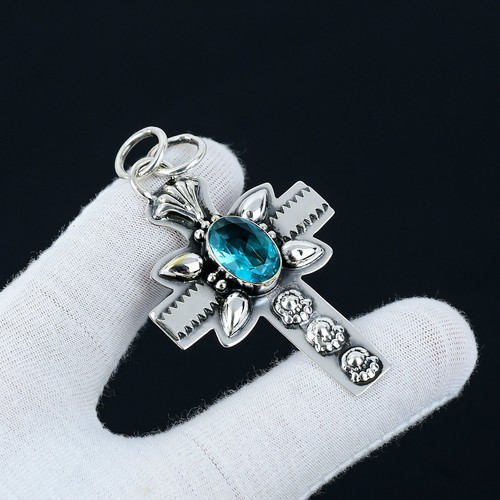 Pendentif croix argent - pendentif,