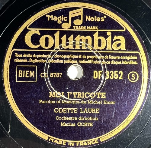 Odette laure moi - laure, j'tricote
