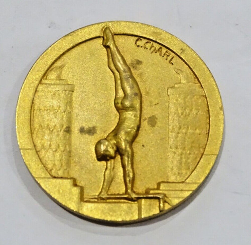 Médaille sportive gymnastique - sportive,