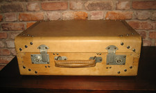 Bagage Ancien Valise Bois &