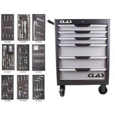 servante d'atelier avec outils