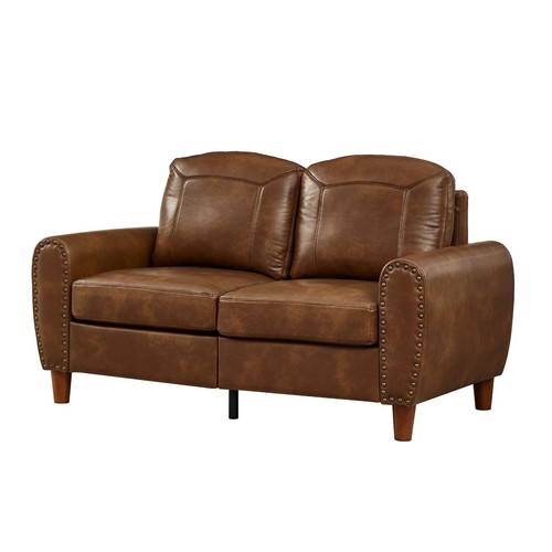 Loveseat sofa with rolled - 59",