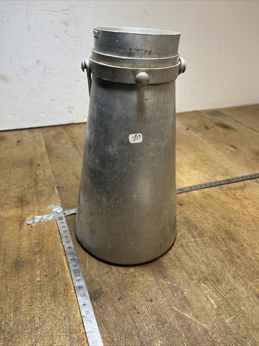 Ancien pot lait aluminium - pot,