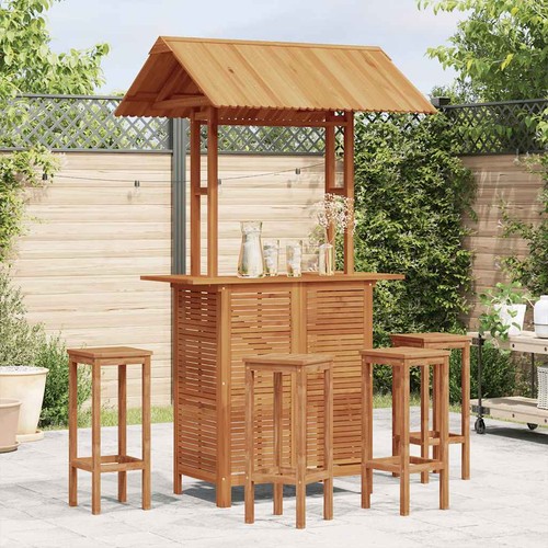 Bois acacia table - d'acacia, bar